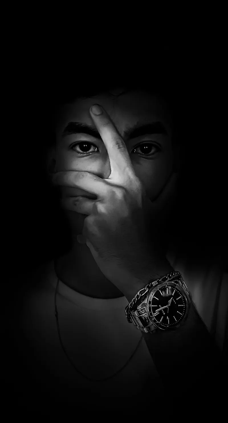 Retrato em preto e branco do professor Isaías
